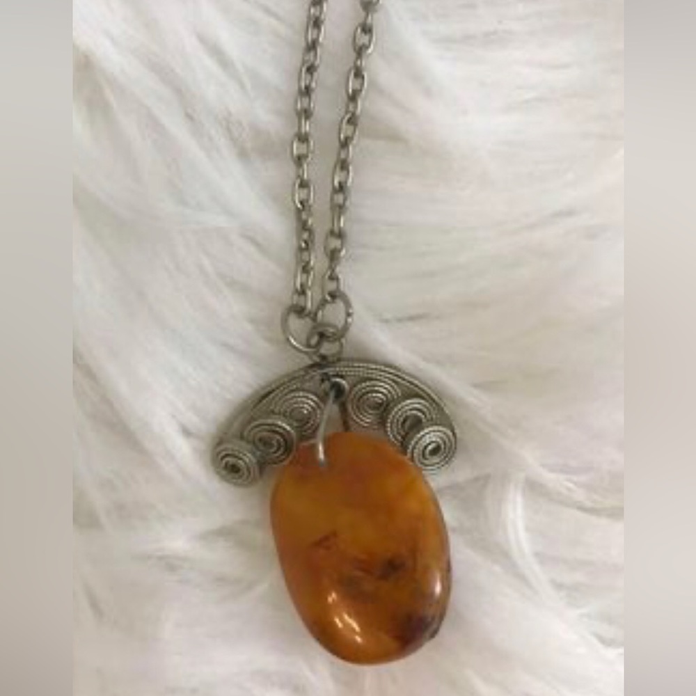 Natural Baltic Amber Necklace
Vintage